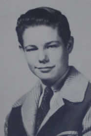 John Niederhauser 1946 Yearbook photo